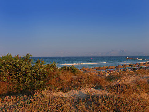 Blick auf das Meer Fotos