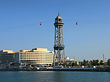 Foto Seilbahn über dem Hafen von Barcelona - Barcelona