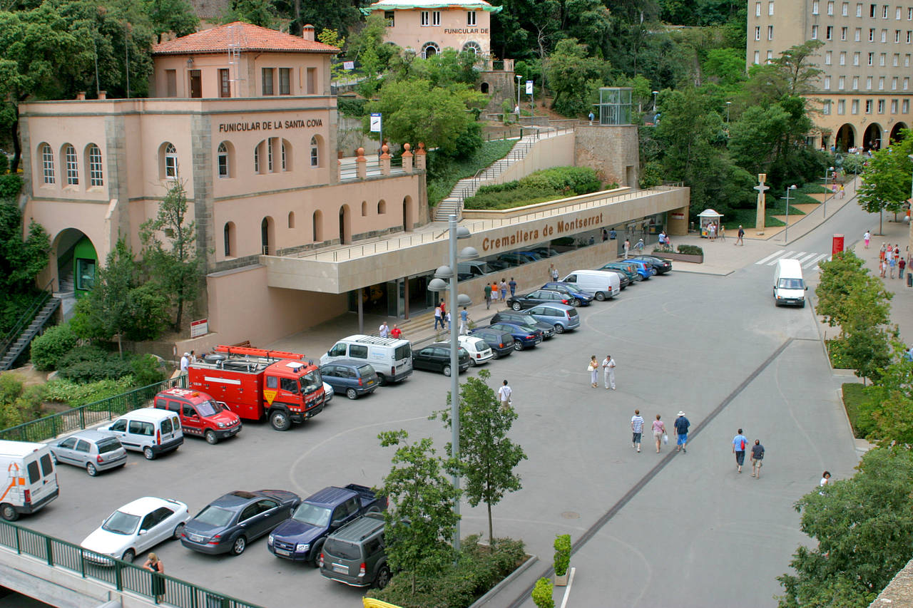 Kloster Montserrat Foto Sehenswürdigkeit  