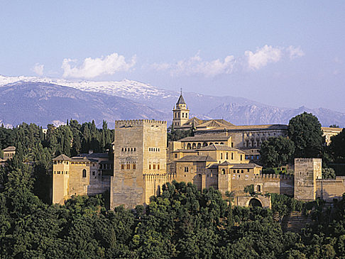  Bildansicht von Citysam  Die Alhambra in Granada