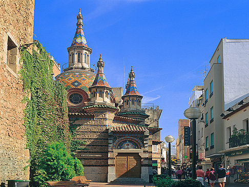 Lloret de Mar Bildansicht Reiseführer  Pfarrkirche Sant Romá in Lloret de Mar