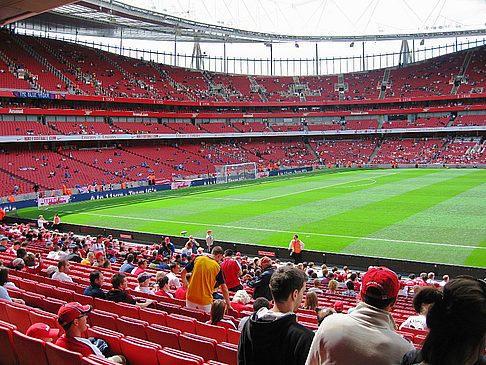  Ansicht Sehenswürdigkeit  von Spanien Rot ist die Farbe im Stadium des Atletico Madrid